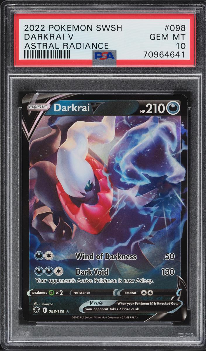 Darkrai V 2022 Pokemon Astral Radiance