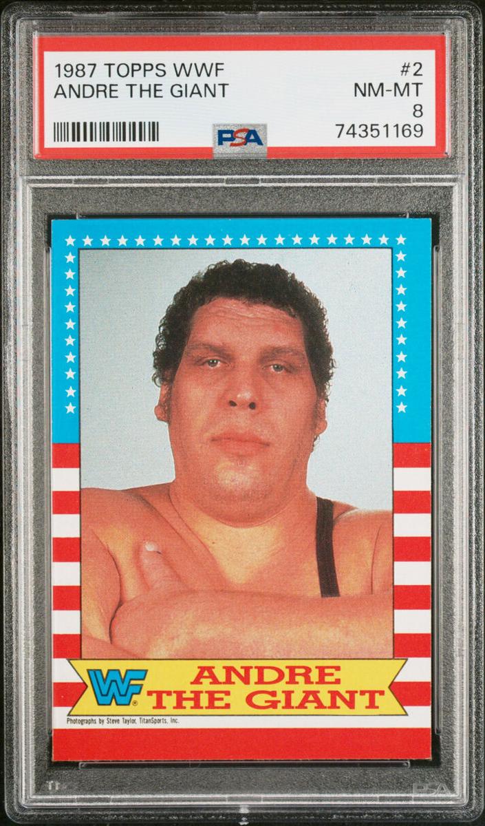 Andre The Giant - 1987 Topps WWF Wrestling