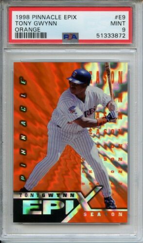 1998 Pinnacle Baseball Orange Tony Gwynn #E9