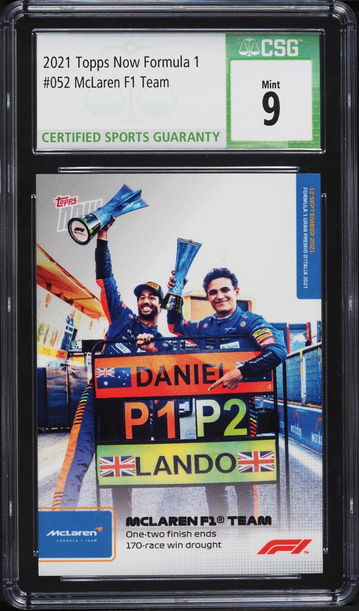 2021 Lando Norris [Checker Flag] #52