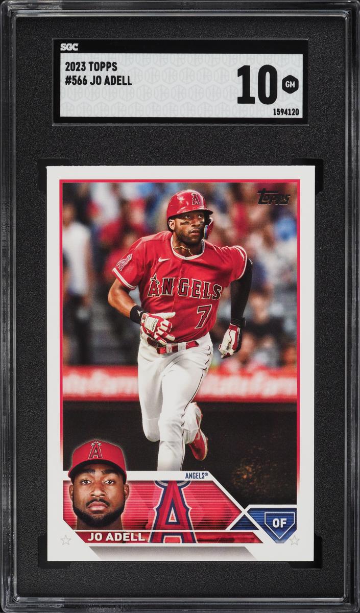 2023 Topps Baseball Jo Adell #566 SGC 9