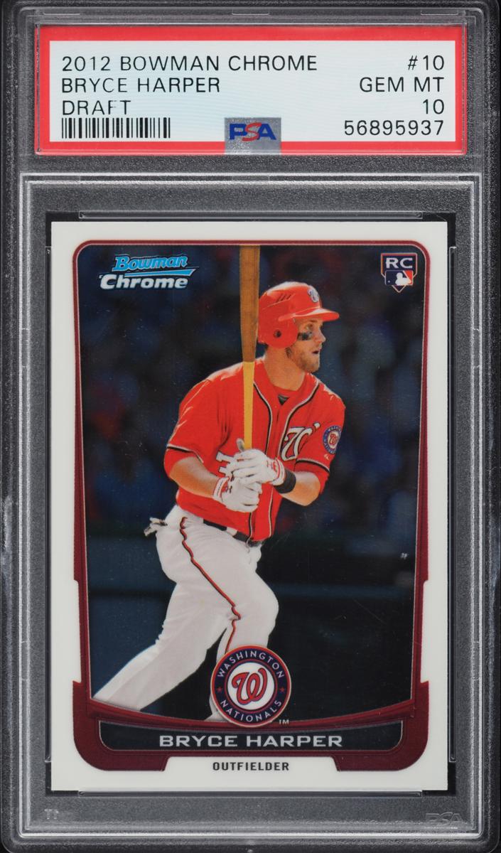 Bryce Harper - 2012 Bowman Draft Baseball