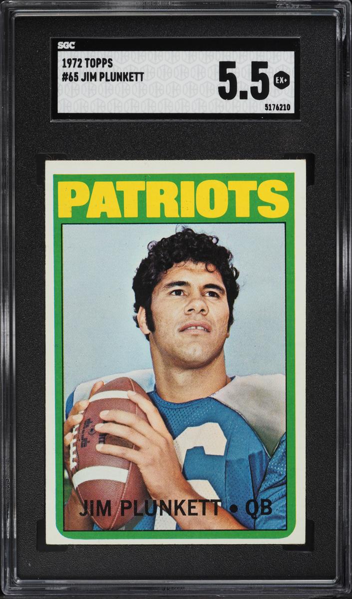 Jim Plunkett 1972 Topps Football