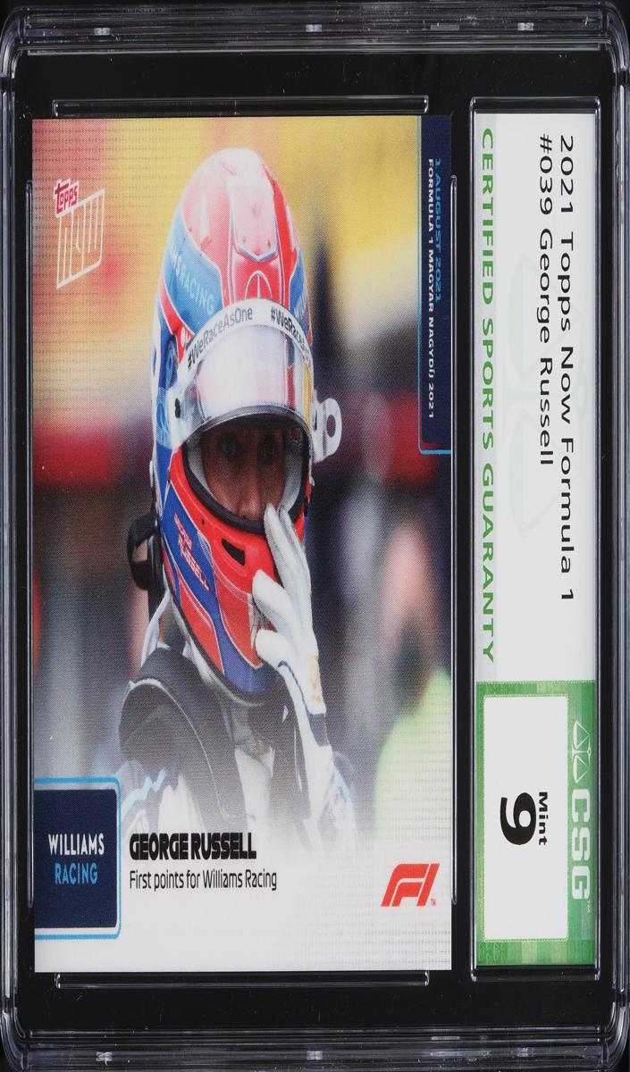 2021 George Russell [Checker Flag] #39