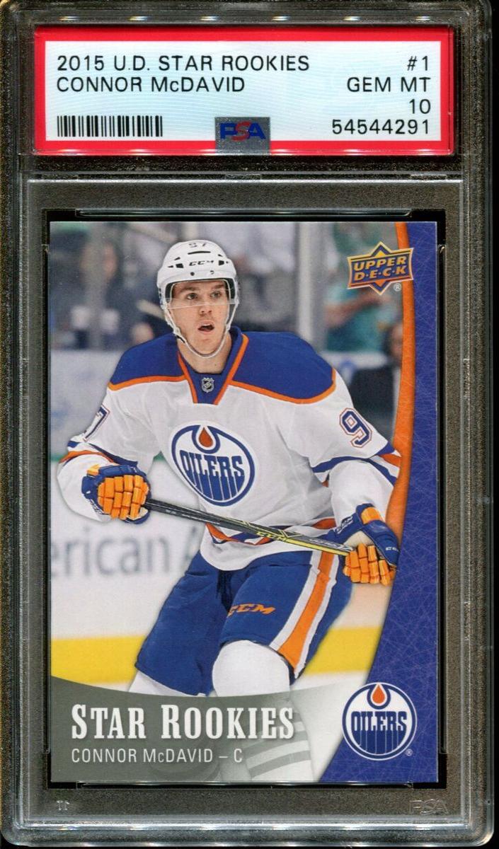 Connor McDavid - 2015 Upper Deck Star Rookies Hockey