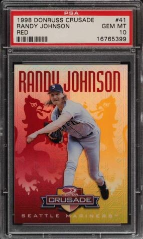 1998 Donruss Baseball Red Randy Johnson #41