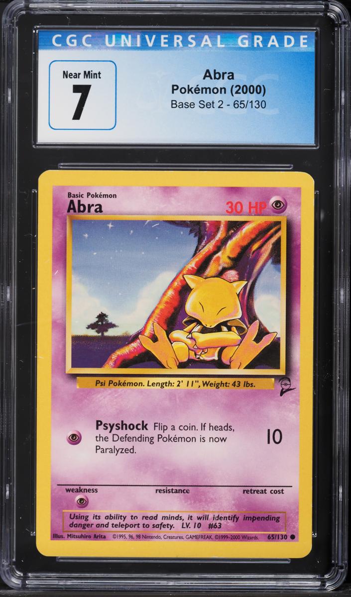Abra 2000 Pokemon Base Set II