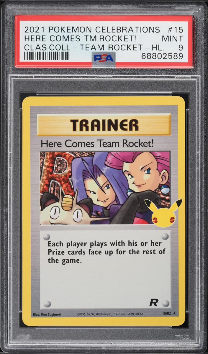 Here Comes Team Rocket! Holo 2021 Pokemon Celebrations Classic Collection
