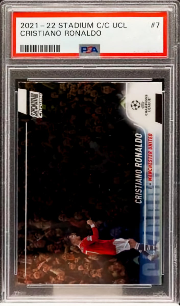 Cristiano Ronaldo - 2021 Topps Stadium Club Chrome UEFA Champions League Soccer