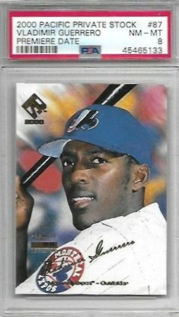 2000 Pacific Private Stock Baseball Premiere Date Vladimir Guerrero #87