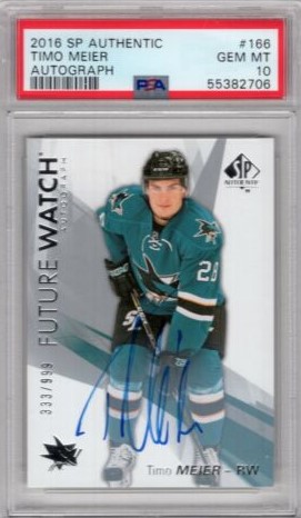 Timo Meier - 2016 SP Authentic Hockey