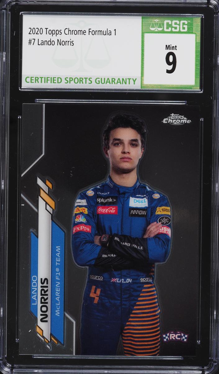 Lando Norris - 2020 Topps Chrome F1 Racing