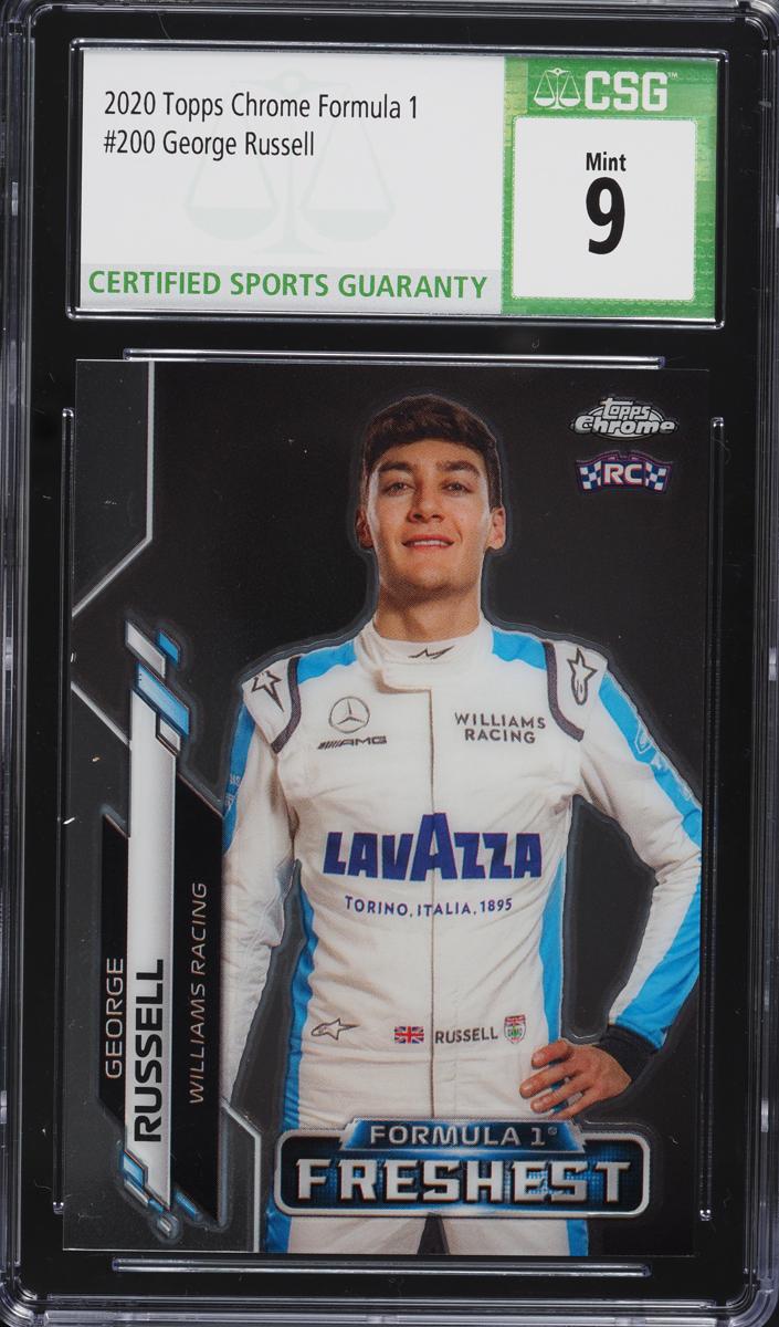 George Russell - 2020 Topps Chrome F1 Racing