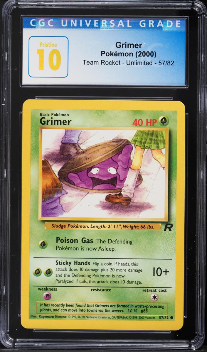 Grimer 2000 Pokemon Team Rocket