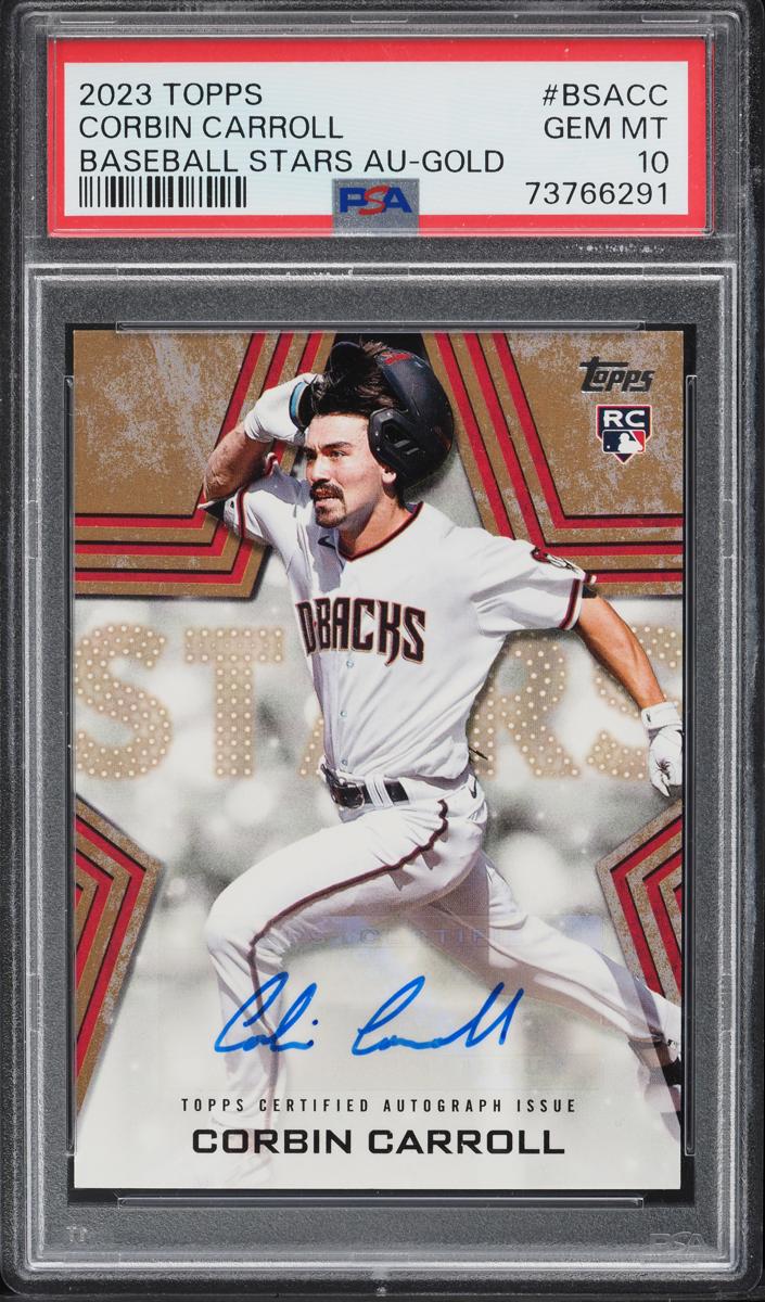 2023 Topps Baseball Gold Corbin Carroll #BSA-CC
