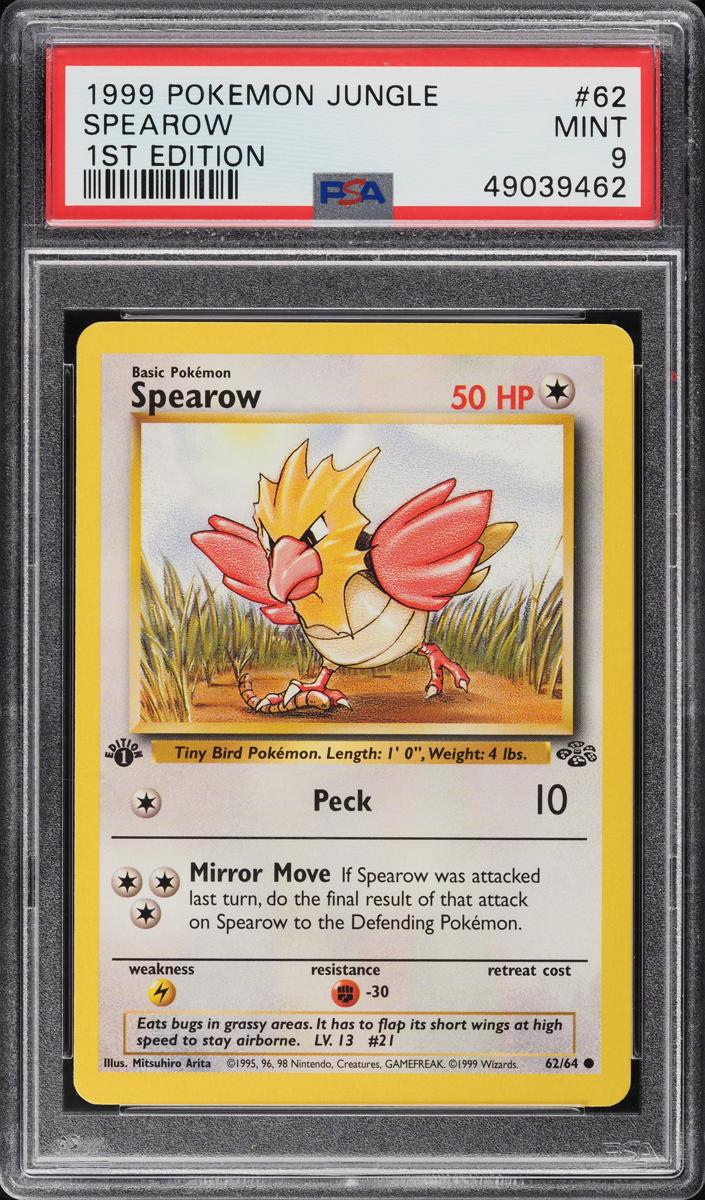 Spearow 1999 Pokemon Jungle 1st Edition