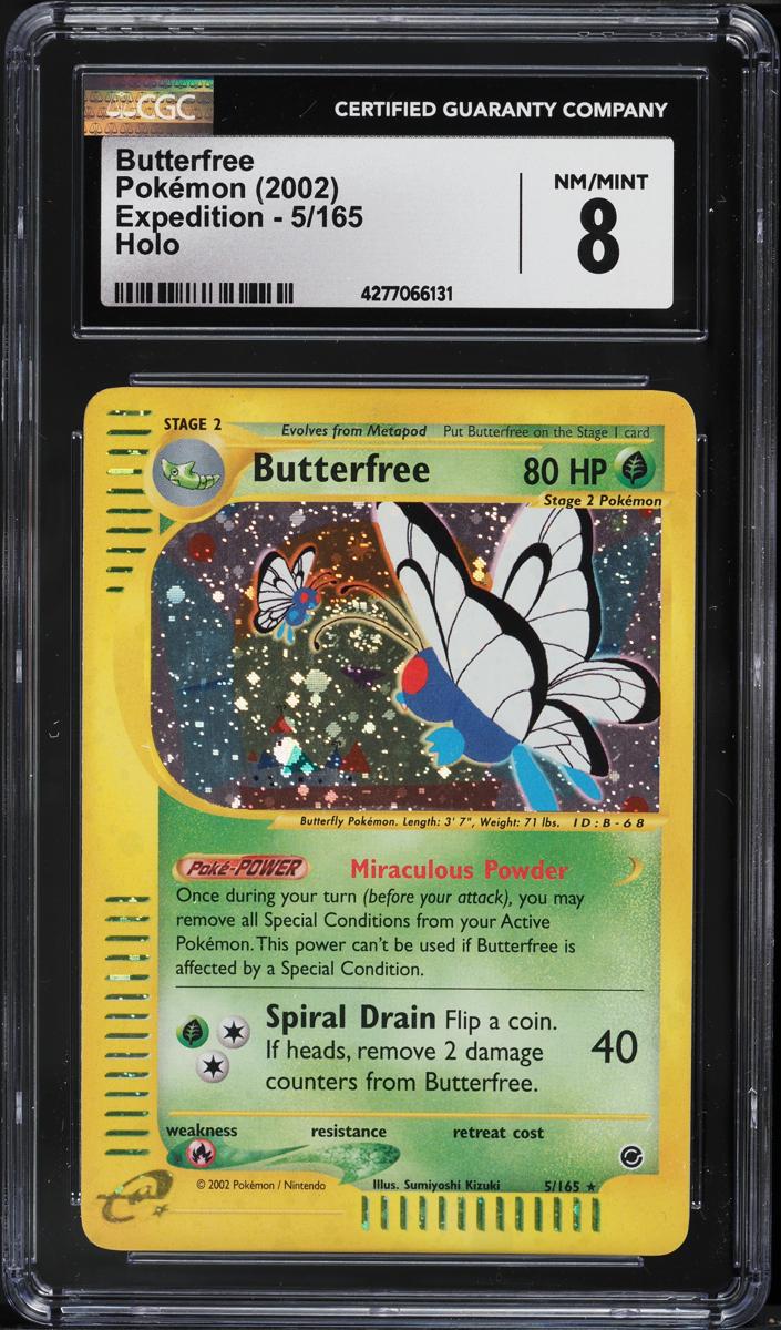 Butterfree Holo 2002 Pokemon Expedition Base Set