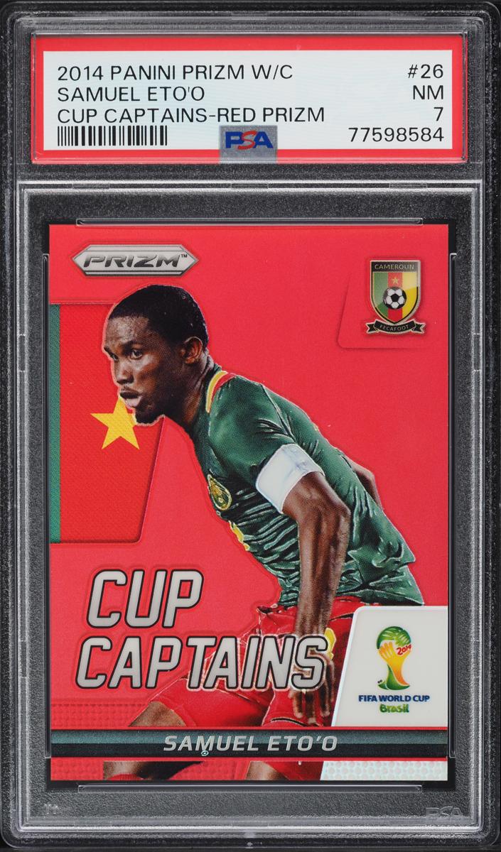 2014 Panini Prizm World Cup Samuel Eto'o [Red] #26 card
