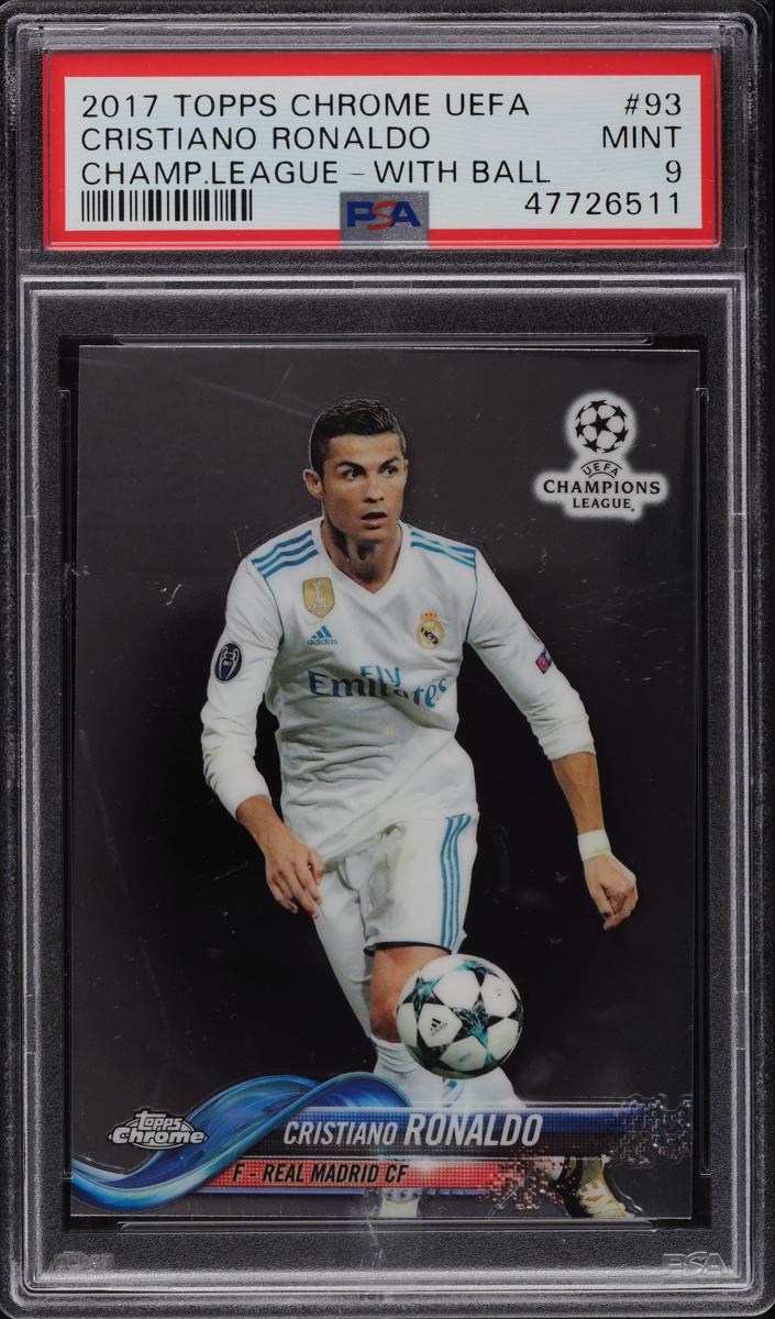 Cristiano Ronaldo - 2017 Topps Chrome UEFA Champions League Soccer