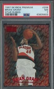 1997 Skybox Premium Brian Grant #208 card