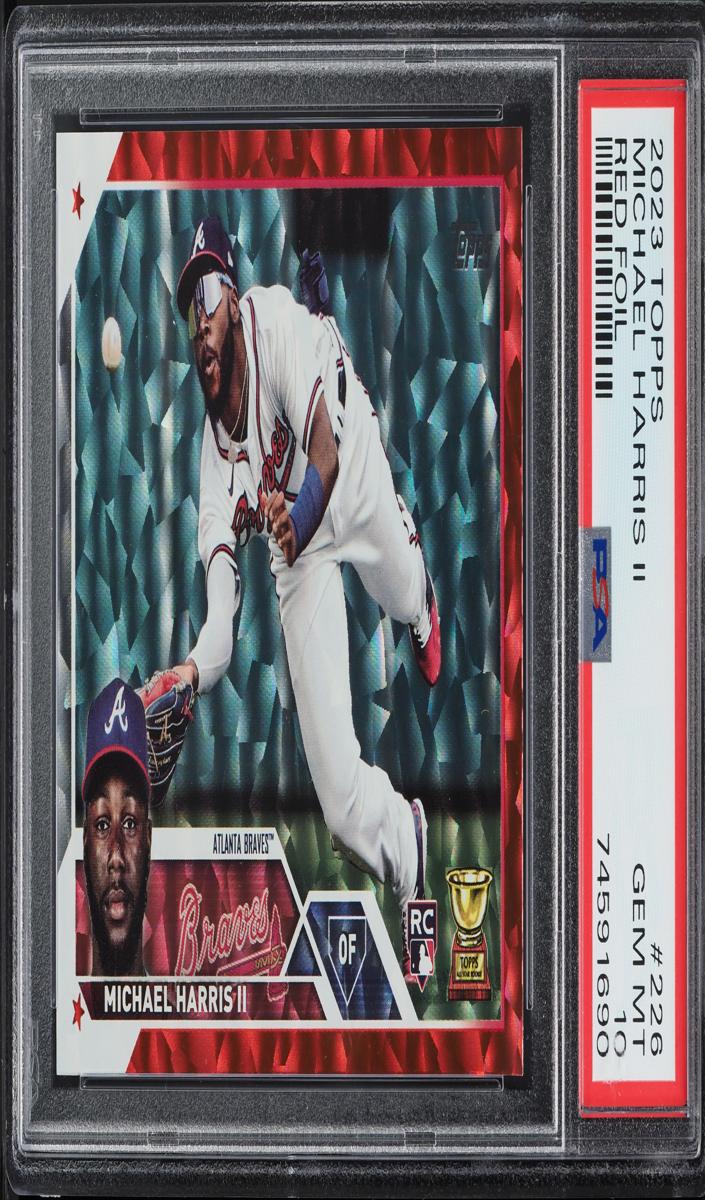 2023 Topps Baseball Red Foil Michael Harris II #226