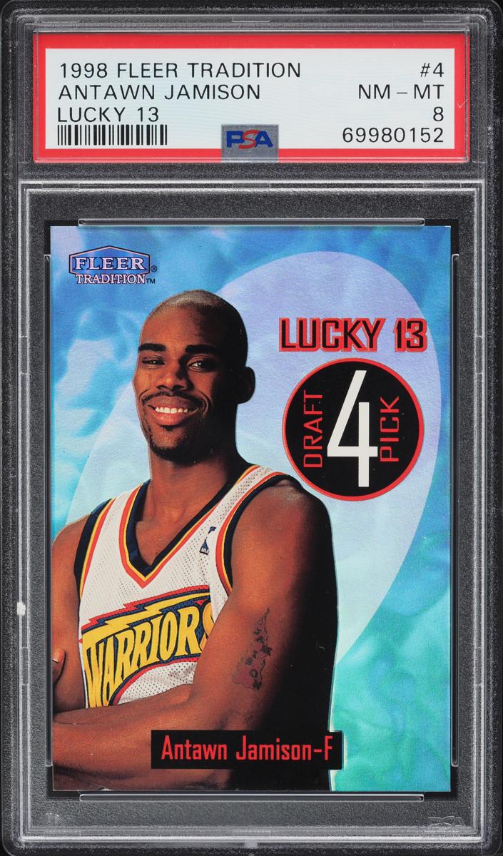1998 Fleer Antawn Jamison #4 card