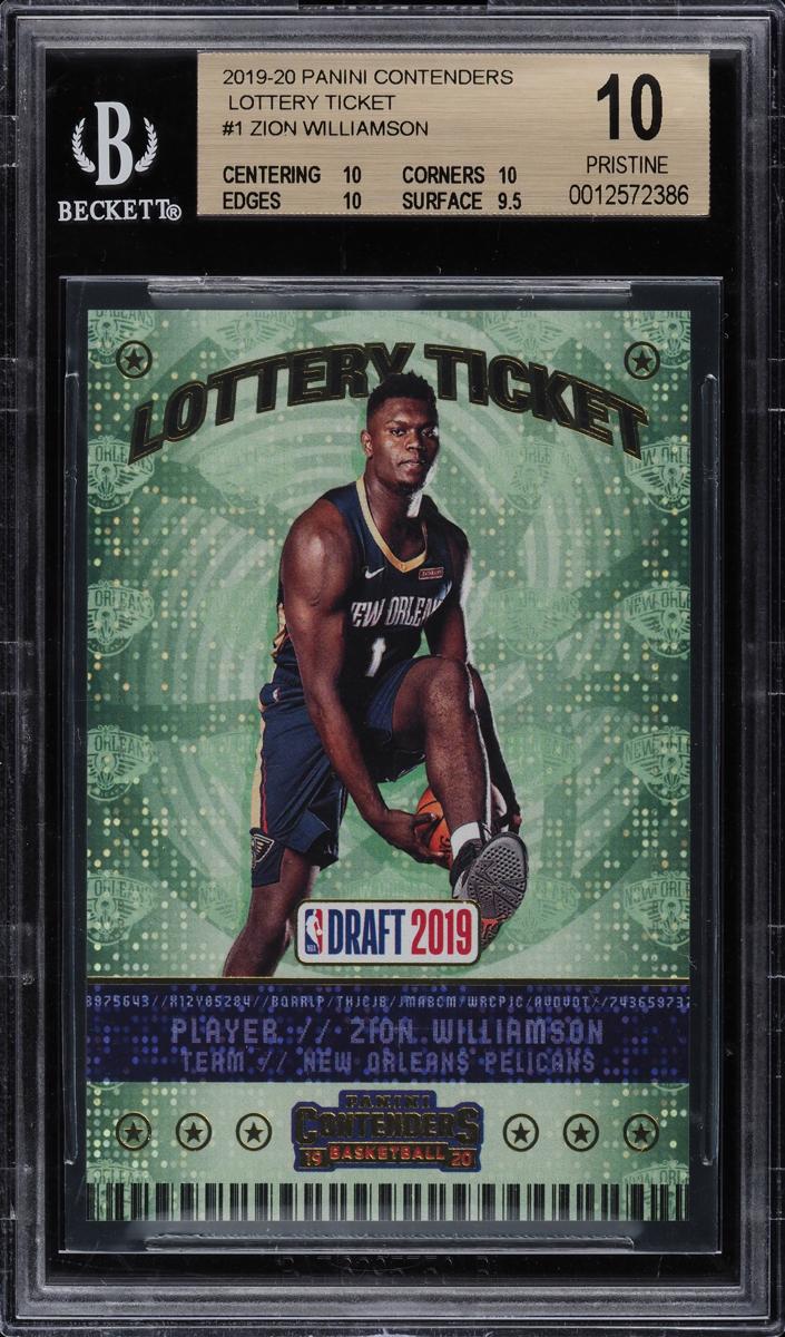 Zion Williamson - 2019 Panini Contenders Basketball