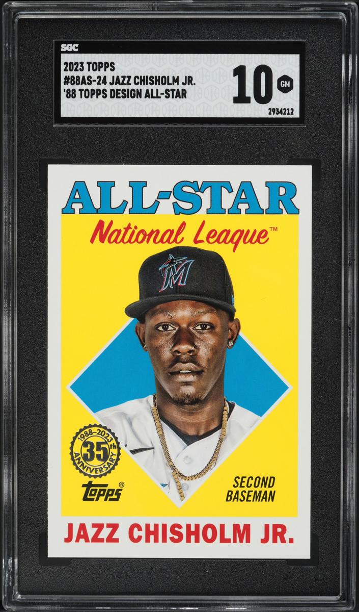 2023 Topps Baseball Jazz Chisholm Jr. #88AS-24