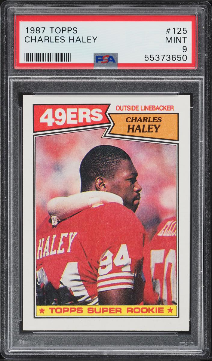 Charles Haley 1987 Topps Football
