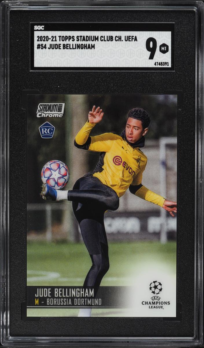 Jude Bellingham - 2020 Topps Stadium Club Chrome UEFA Champions League Soccer