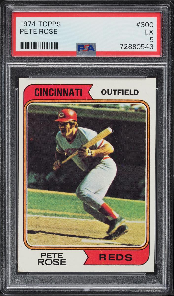 Pete Rose 1974 Topps Baseball