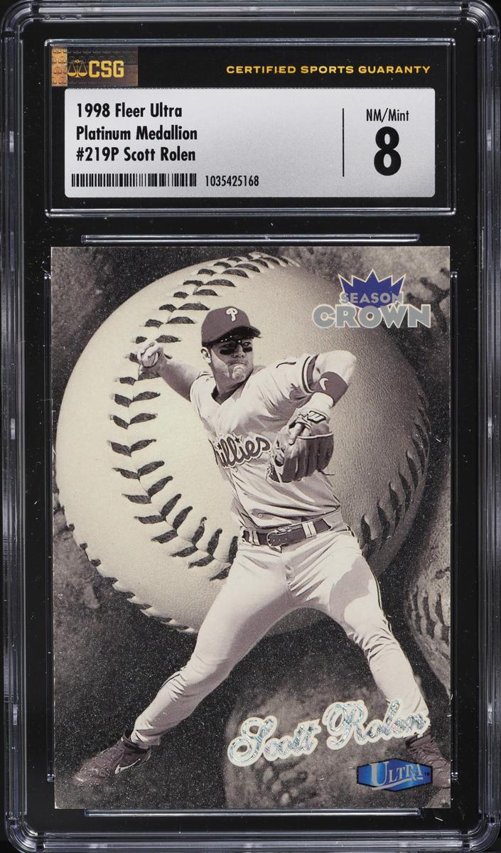 1998 Fleer Ultra Baseball Platinum Medallion Scott Rolen #219P