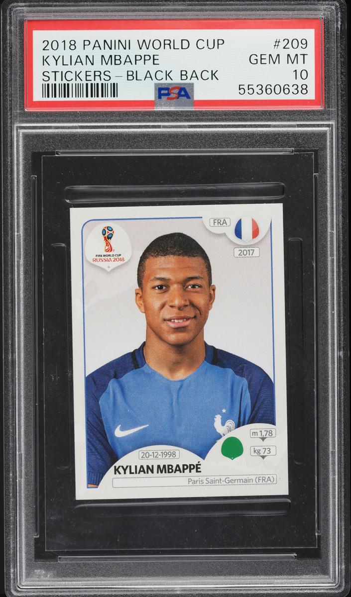 2018 Kylian Mbappe [Black Back] #209