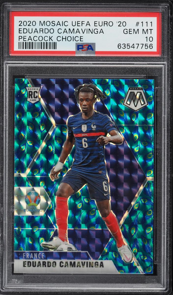 2020 Eduardo Camavinga [Peacock Choice] #111