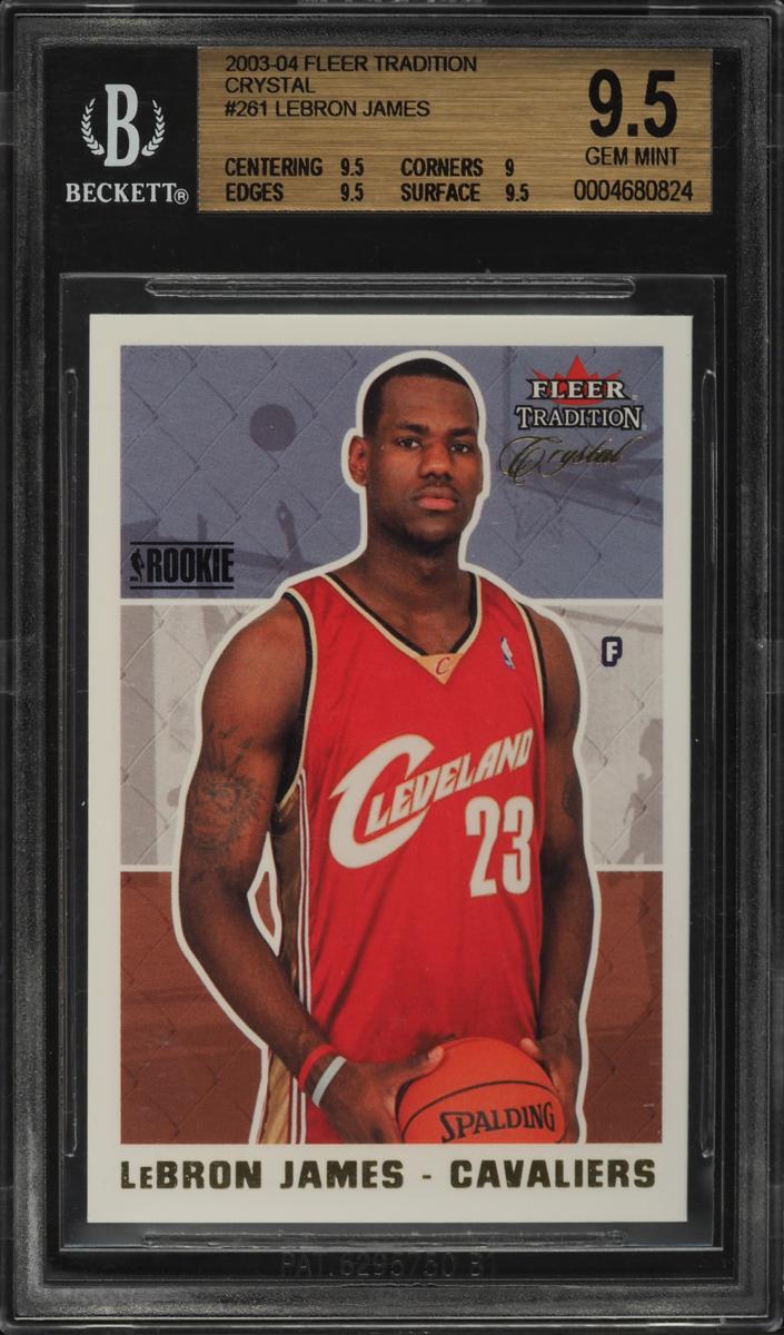2003 Lebron James [Crystal] #261