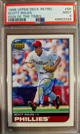1998 Upper Deck Retro Baseball Scott Rolen #SR PSA 8.5