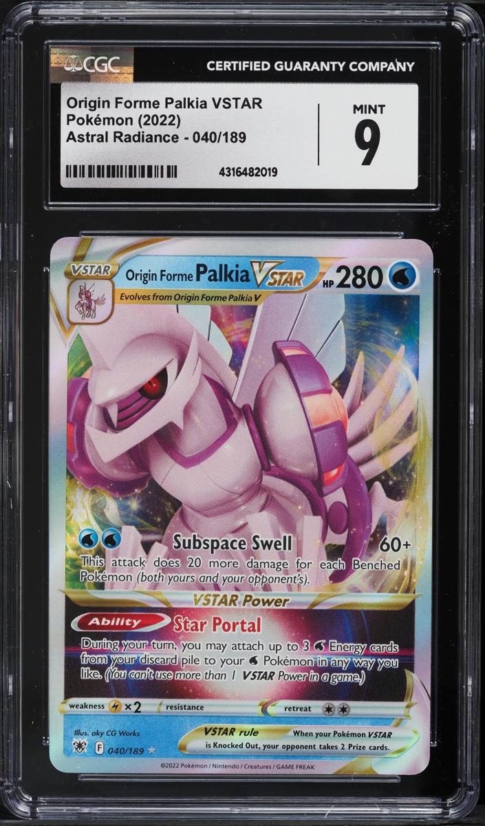 Origin Forme Palkia Vstar 2022 Pokemon Astral Radiance