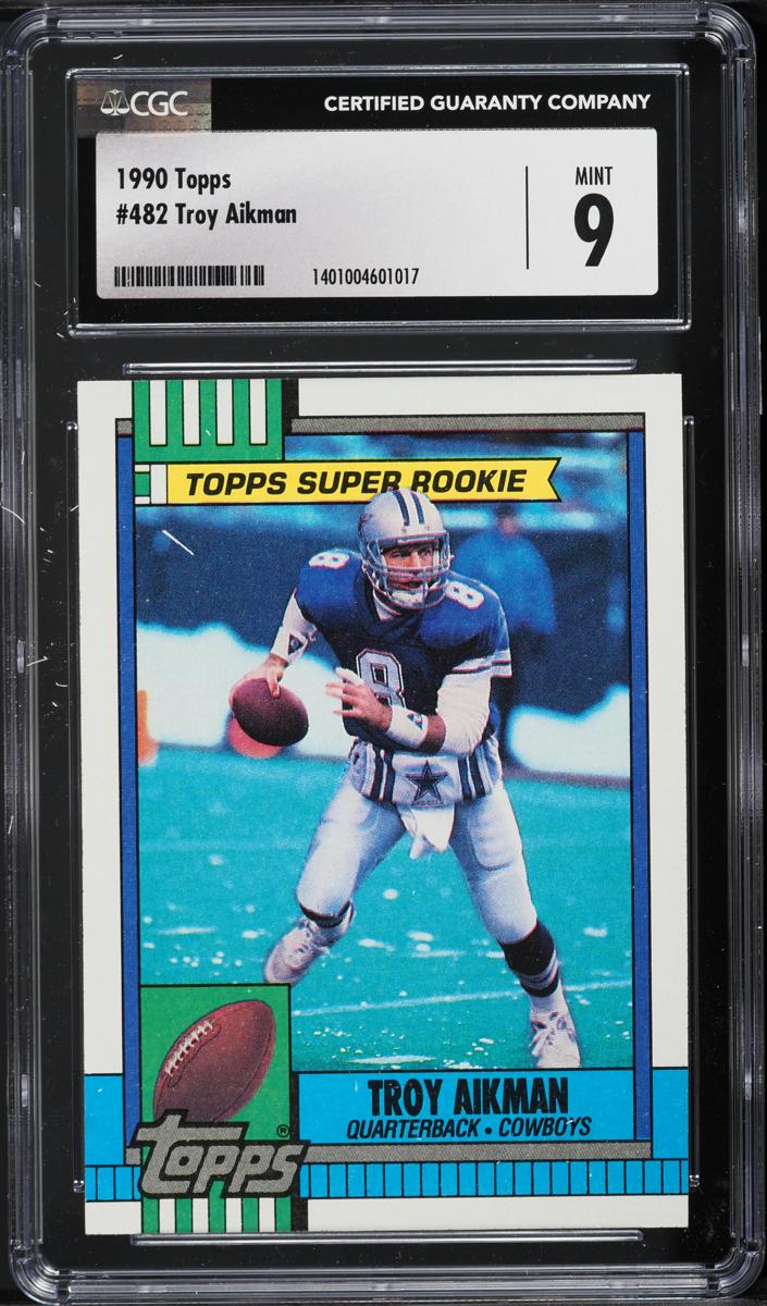 Troy Aikman 1990 Topps Football