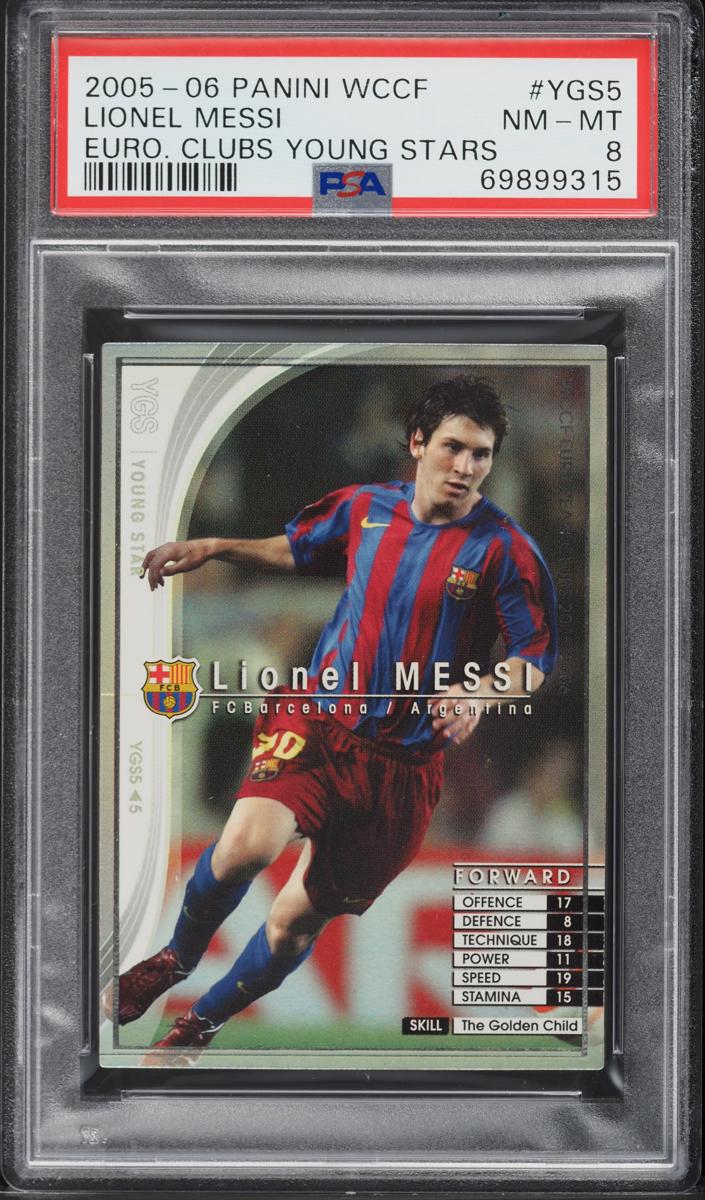 Lionel Messi - 2005 Panini WCCF European Clubs Soccer