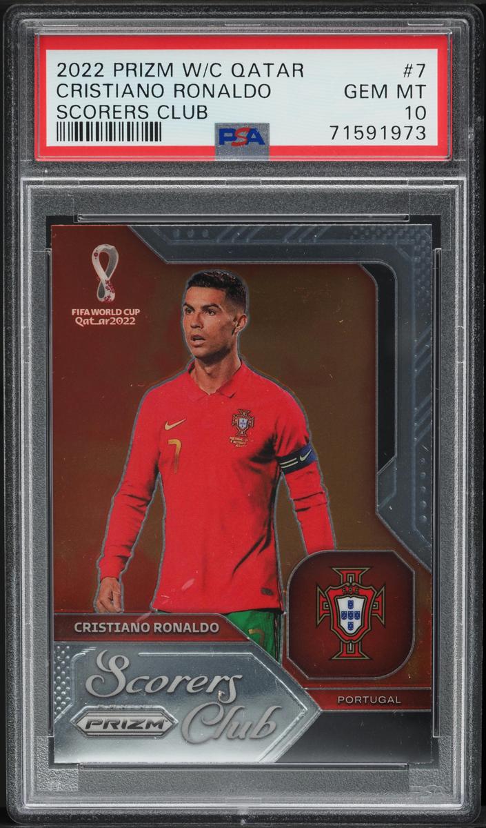 Cristiano Ronaldo - 2022 Panini Prizm FIFA World Cup Qatar Soccer