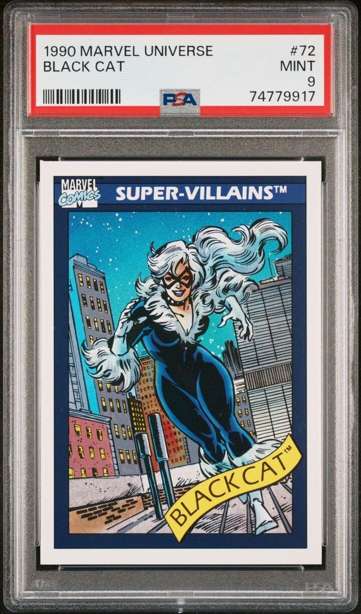 1990 Black Cat #72