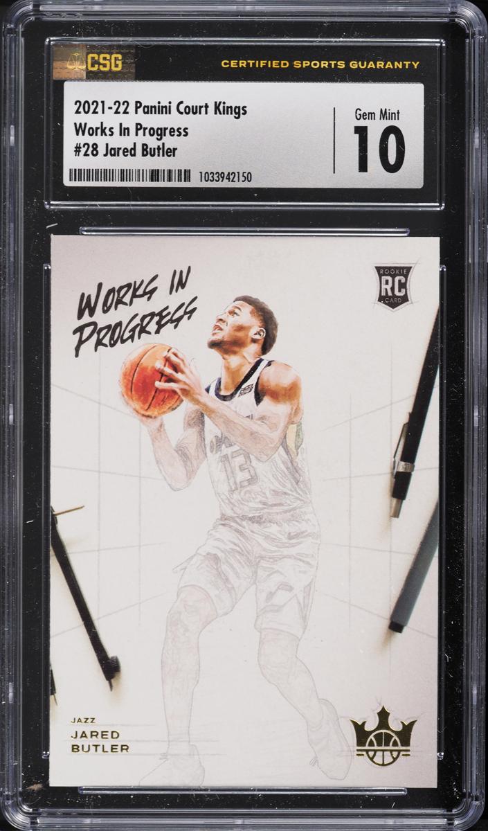 2021 Panini Court Kings Jared Butler #28 card