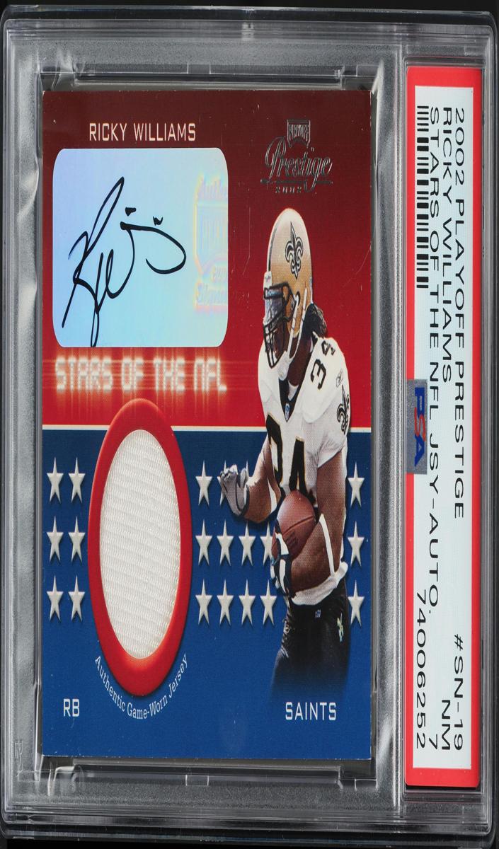 2002 Ricky Williams #SN-19
