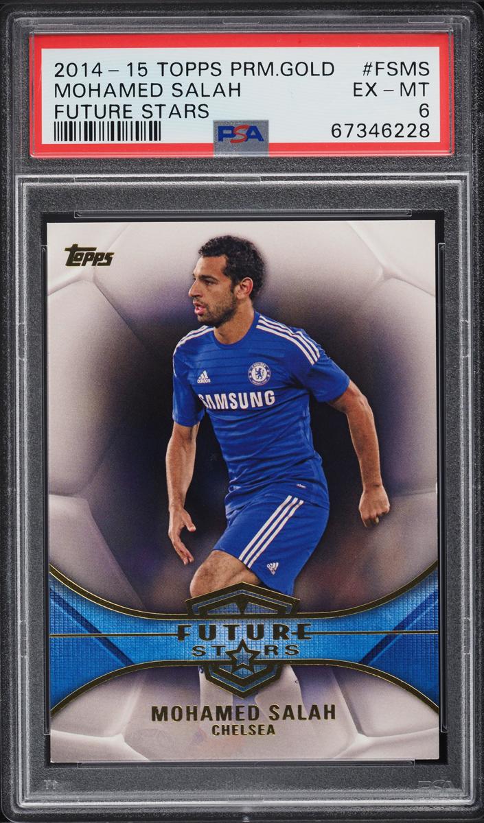 Mohamed Salah - 2014 Topps Premier Gold Soccer