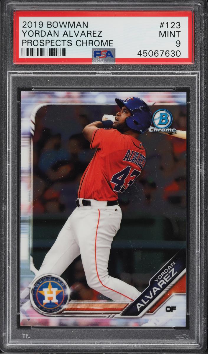 2019 Yordan Alvarez Bowman Baseball #BCP-123