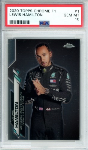 Lewis Hamilton - 2020 Topps Chrome F1 Racing
