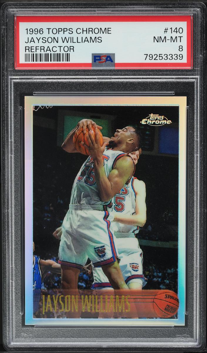 1996 Topps Chrome Jayson Williams #140 card