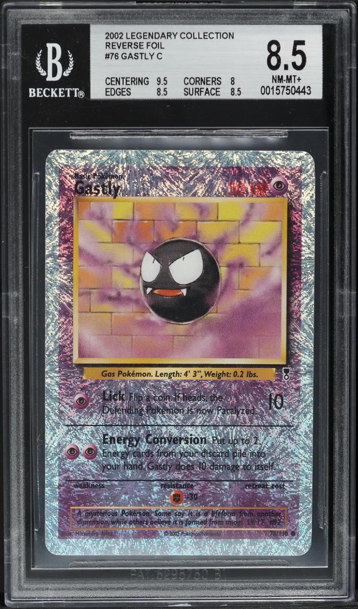 Gastly 2002 Pokemon Legendary Collection Reverse Foil
