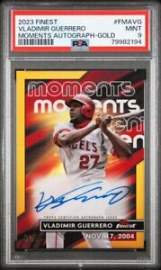 2023 Topps Finest Baseball Gold Vladimir Guerrero #FMA-VG