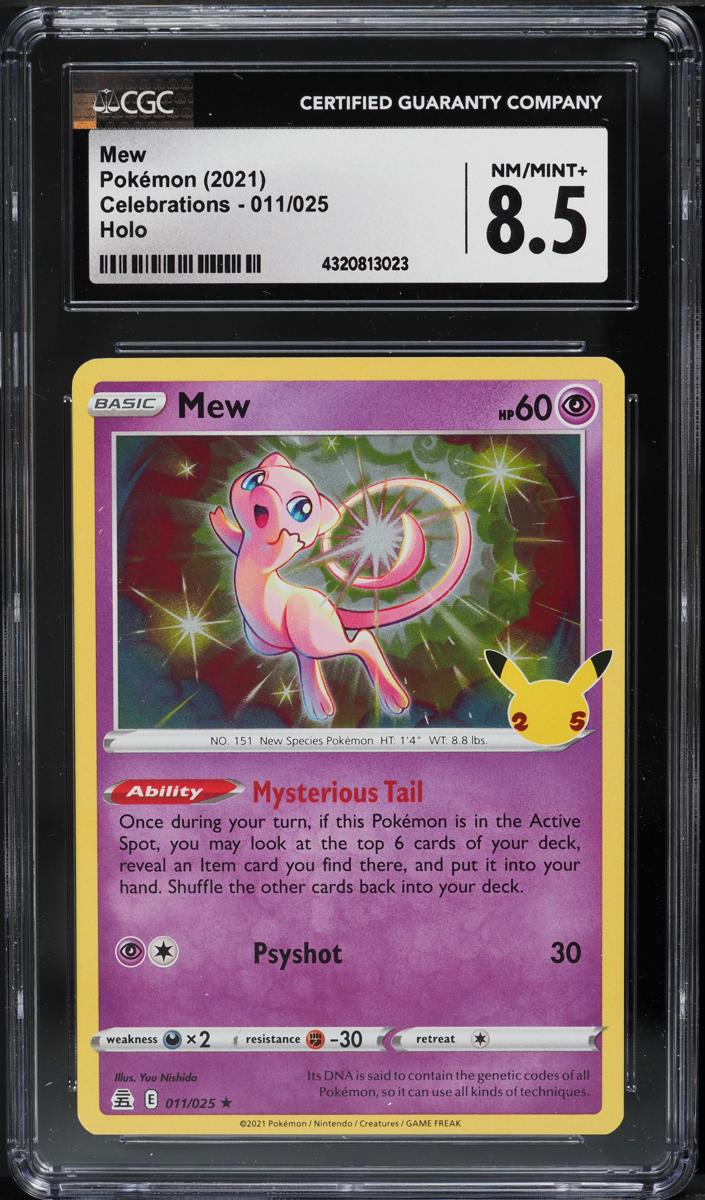 Mew 2021 Pokemon Celebrations